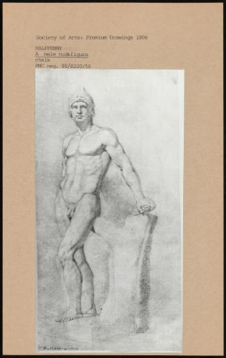 A Male Nude Figure