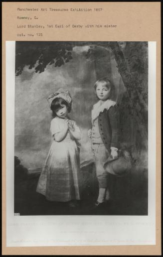 Lord Stanley, 1st Earl Of Derby With His Sister