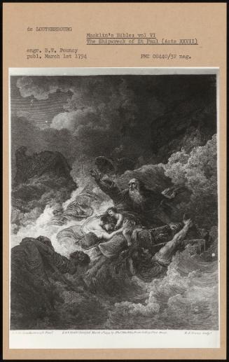 Macklin's Bible: Vol Vi The Shipwreck Of St Paul (Acts Xxvii)