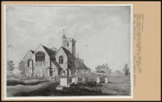 East View of Gillingham Church, Dorset, 1782