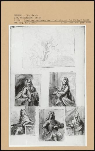 Diana And Acteon, And Five Studies For Richard Scott