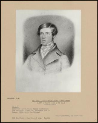The Hon. James Sandilands (1821 - 1902)