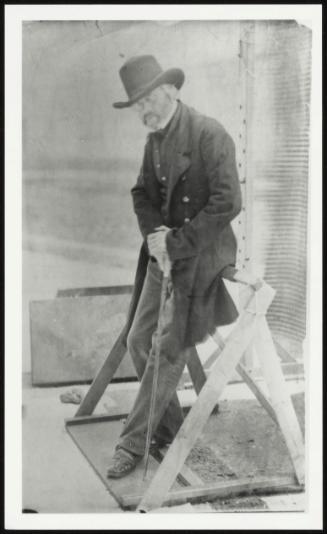 Thomas Carlyle, Posed for "Work" by Ford Madox Brown