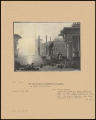 The Embarkation Of Cleopatra On The Cydnus