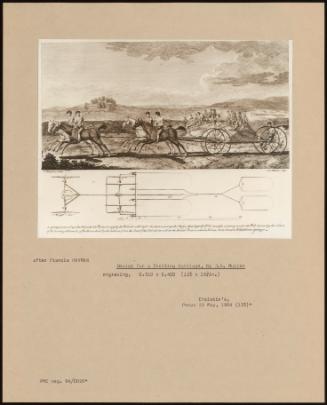 Design For A Trotting Carriage, By J. S. Muller