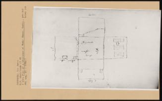 F 45v: Plan Of A Staircase At Wotton House, Bucks