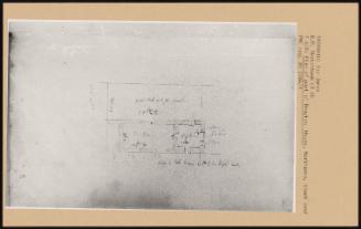 F 41r: Plan Of Part Of Drayton House, Northants