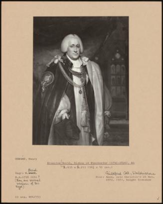 Brownlow North, Bishop Of Winchester (1741-1820), Kg