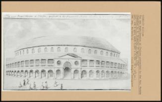 The New Amphitheatre at Chelsea Presented to the Hon. Madame Chandler by W. Stukeley 25 April, 1742