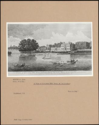 A View Of Governor Pitt's House At Twickenham