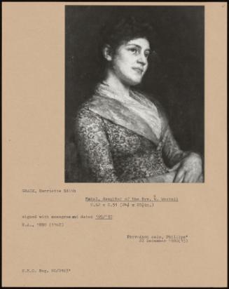 Mabel, Daughter Of The Rev. W. Westall