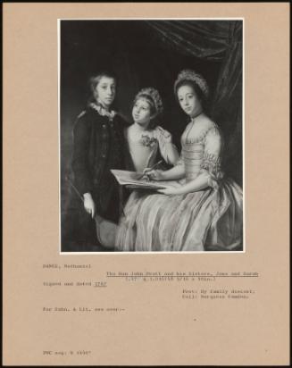 The Hon John Pratt And His Sisters, Jane And Sarah