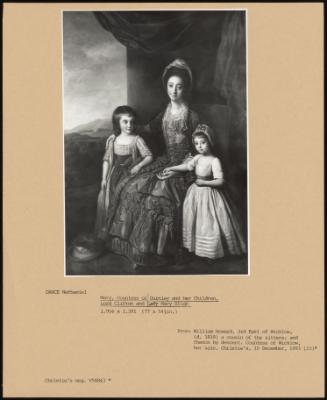Mary, Countess Of Darnley And Her Children, Lord Clifton And Lady Mary Bligh