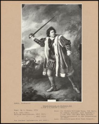 David Garrick As Richard Iii