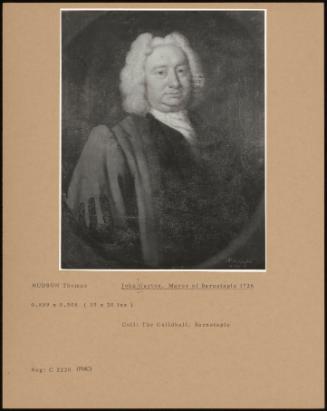 John Gayton, Mayor Of Barnstaple 1726