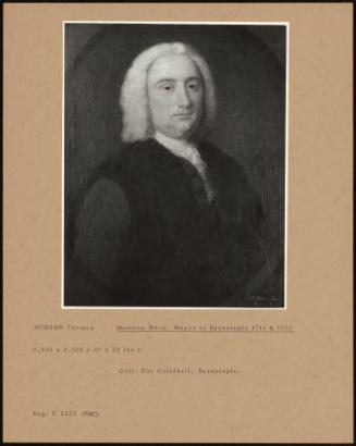 Matthew Rock, Mayor Of Barnstaple 1741 & 1753