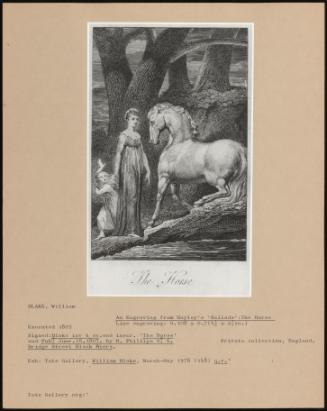 An Engraving From Hayley's 'ballads: The Horse