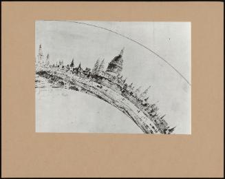 Etching After Girtin's Panorama Of London