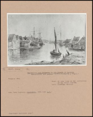 Warehouses And Shipping On The Orwell At Ipswich