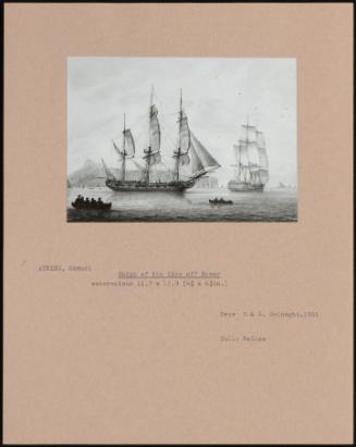 Ships Of The Line Off Dover