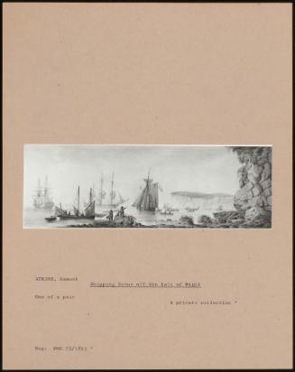 Shipping Scene Off The Isle Of Wight
