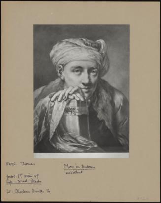 (Portrait Of A Man In Turban With Book)