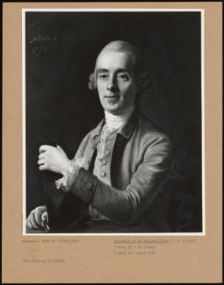 Portrait Of Mr Benjamin Cole (1 Of A Pair)