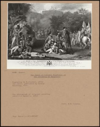 The Death Of Colonel Moorhouse At The Storming Of Bangalore