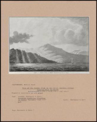 View Of The Saddle Peak In The Great Andaman Island Bearing West By North