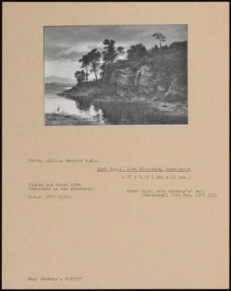 Loch Doull, Glen Shieldaig, Ross-Shire.