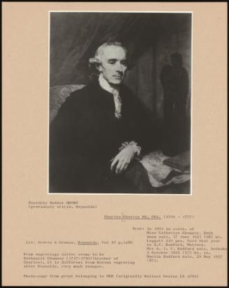 Charles Charrey Ma, Frs. (1709 - 1777)