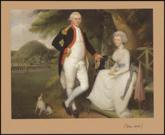 Double Portrait Of Lieutenant - Colonel William Sydenham (1752-1801) And His Wife Amelia Prime