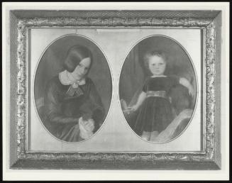 Elisabeth, Mrs Ford Madox Brown and Her Daughter Lucy
