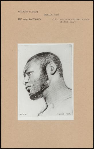 Sketch of a Black man