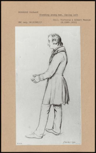 Standing Young Man, Facing Left