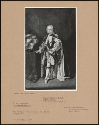 William, Prince Of Orange In Garter Robes.