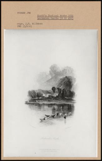 Scott's Poetical Works 1834 Lochmaben Castle (R Ii 498)