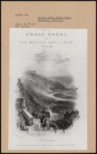 Scott's Prose Works 1834-6 Malmaison (Rii 537)