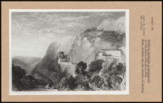 Finden's Landscape Illustrations Of The Bible 1836 (R Ii 584) Mount Lebanon And The Convent Of Antonio