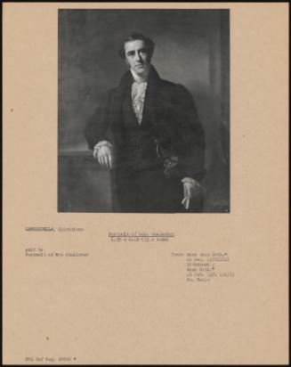 Portrait Of Col. Challoner