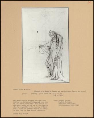 Studies Of A Woman In Chains And Another Figure (Recto And Verso)