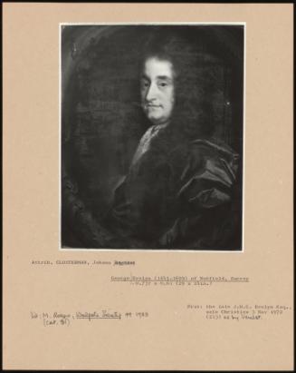 George Evelyn (1641-1699) Of Nutfield, Surrey