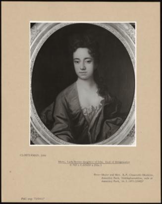 Mary, Lady Byron, Daughter Of John, Earl Of Bridgewater