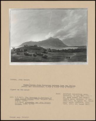 Monte Circeo From Terracina Between Rome And Naples