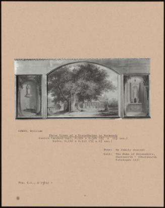 Three Views Of A Tree-Shrine In Normandy