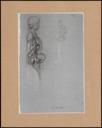 Study For Charity (Two Figures)