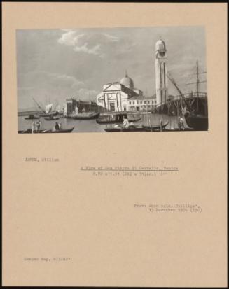 A View Of San Pietro Di Castello, Venice