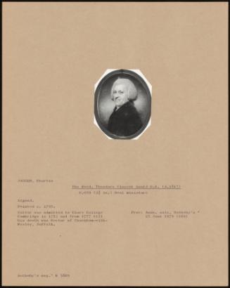 The Revd. Theodore Vincent Gould D. D. (D. 1815)