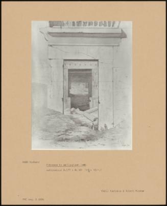 Entrance To An Egyptian Tomb