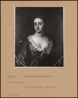 Theodosia Fountaine, Wife Of Robert Mockton